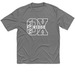 Ox Performance, a Grey Concrete Heather Classic Performance Tee