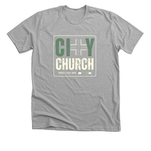 City Church Alternate, a Athletic Heather Premium Unisex Tee