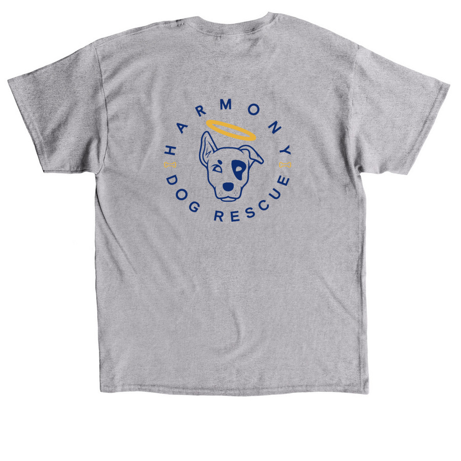 Grey Collection, a Sport Grey Classic Unisex Tee (back-view)