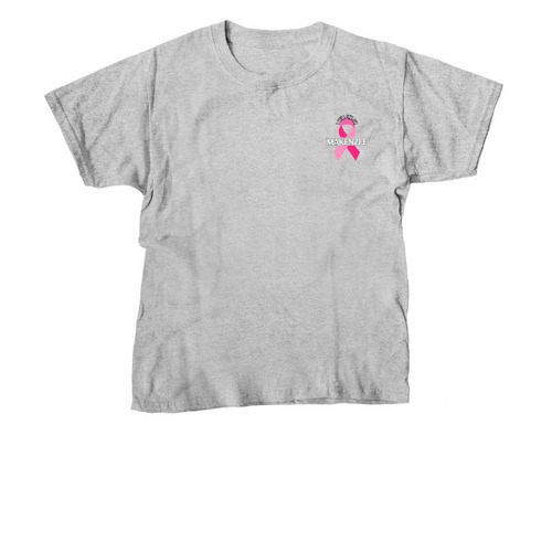 Youth I Wear Pink for Makenzee, a Sport Grey Youth Unisex Tee