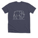 BCCTWB44, a Heather Midnight Navy Premium Unisex Tee