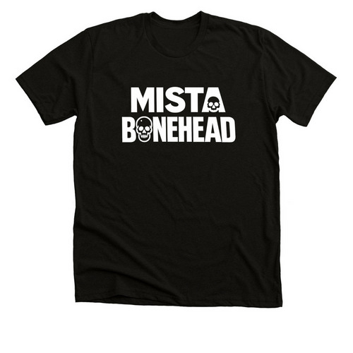 Mista Bonehead&nbsp;, a Solid Black Blend Premium Unisex Tee