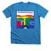 T-Shirts, a Neon Blue Premium Unisex Tee