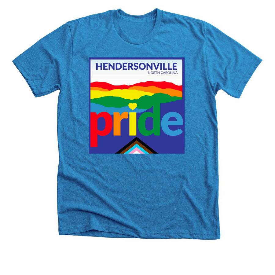 T-Shirts, a Neon Blue Premium Unisex Tee