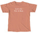 Let's Go For A Run&nbsp;, a Terracotta Comfort Colors Unisex Tee