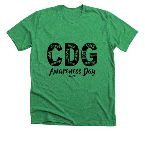 CDG Awareness Day (May 16), a Heather Kelly Premium Unisex Tee
