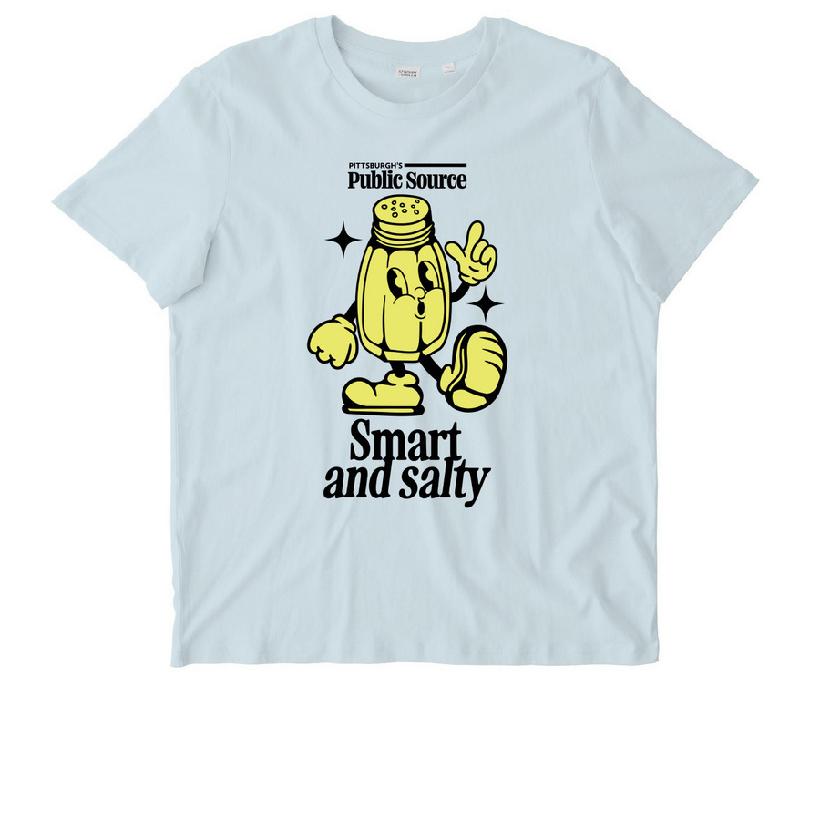 "Smart and salty" tee, a Blue Ice Stanley/Stella Unisex Crafter Tee