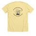 Protecting Biodiversity Merch, a Heather Yellow Gold Premium Unisex Tee (back-view)