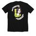 2026 BadFish CSGO Wingman Champions, a Solid Black Blend Premium Unisex Tee (back-view)