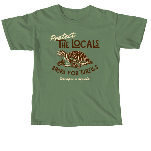 Protect the Locals, a Hemp Comfort Colors Unisex Tee
