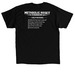Metabolic Reset Muscle & Metabolic Assistance, a Black Classic Unisex Tee (back-view)
