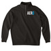 Aero Quarter Zip, a Black Midweight Quarter Zip Pullover