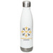 TCS 50th Anniversary Water Bottle, a White Stainless Steel Water Bottle