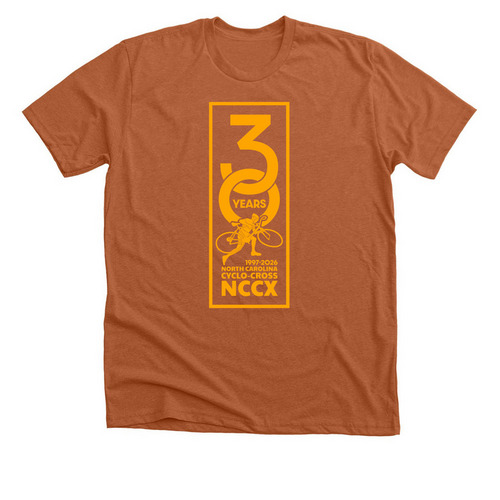 NCCX 30th Anniversary, a Heather Autumn Premium Unisex Tee