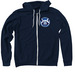 Bandit Logo Zip-up Hoodie, a Navy Zip Up Hoodie
