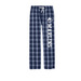 Marlins Stride, a True Navy Flannel Pajama Pant
