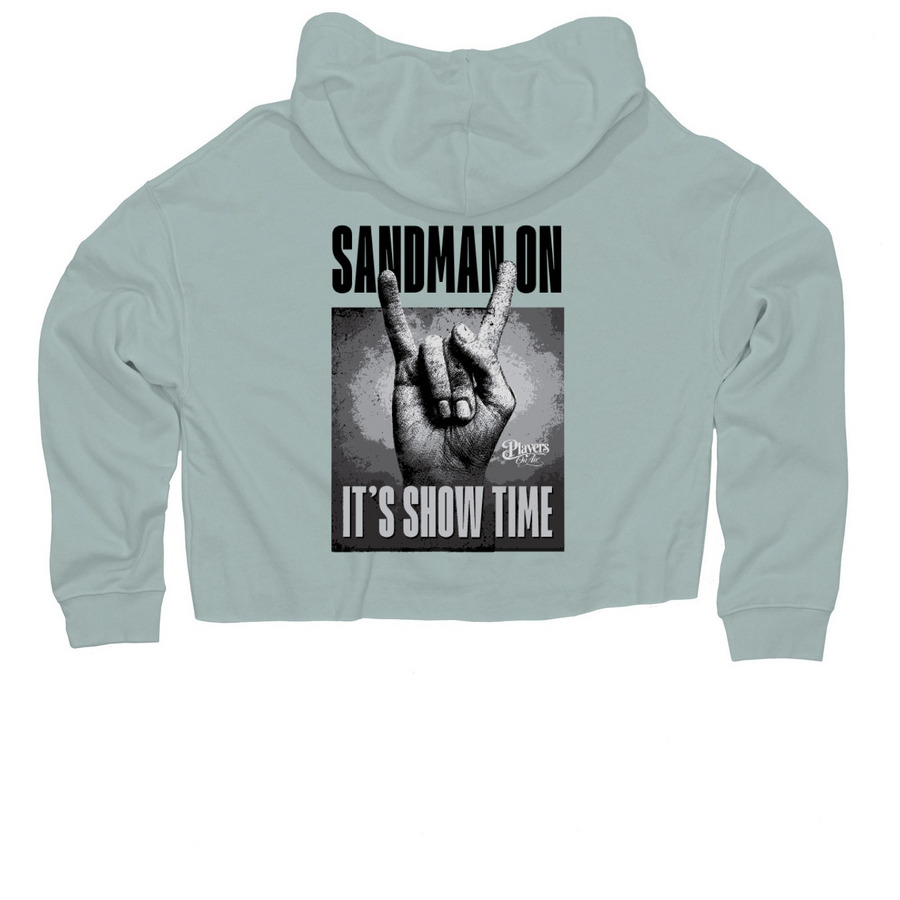 POA - Cropped Hoodies, a Sage Women?s Lightweight Cropped Hoodie (back-view)
