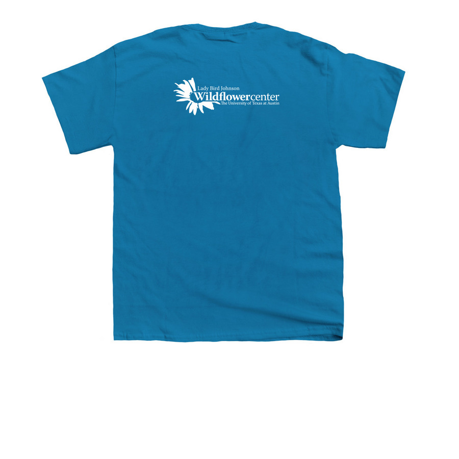 Fortlandia T-Shirt, a Sapphire Youth Unisex Tee (back-view)