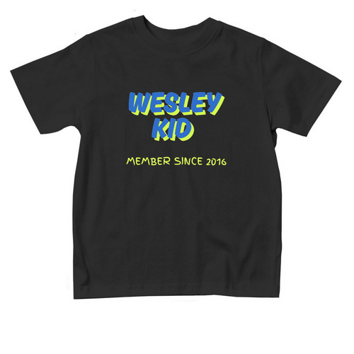 Welsey Kid (2016), a Black Toddler Tee