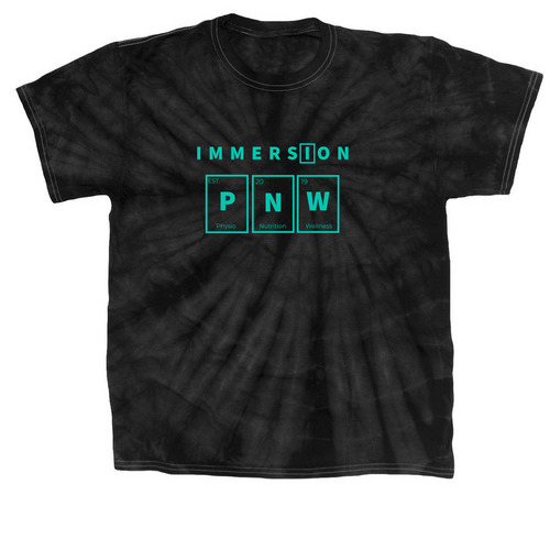 More Options in Teal!, a Black Classic Tie Dye Tee