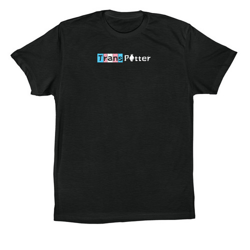 #TransPotter, a Vintage Black Premium Cotton Tee
