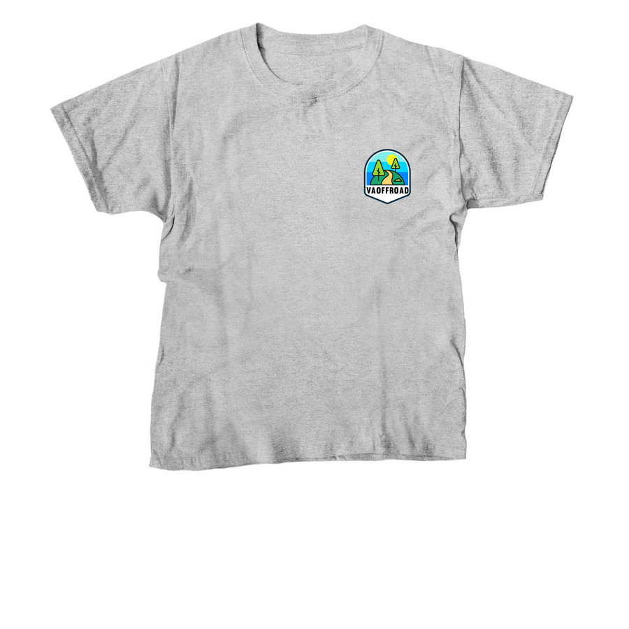 I support Virginia Off Road Trails, a Sport Grey Youth Unisex Tee