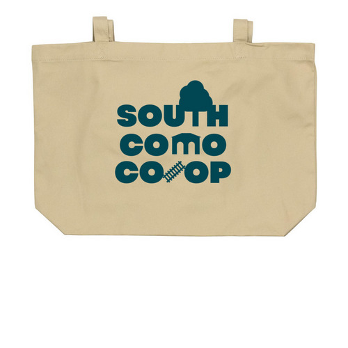 South Como Totes, a Oyster Large Organic Cotton Tote Bag