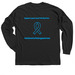Michael VS the Lazy Pancreas, a Black Classic Long Sleeve Tee (back-view)