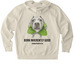 BORN INHERENTLY GOOD - ANGEL, a Natural Raw Stanley/Stella Unisex Cultivator 2.0 Zip Up Pullover Hoodie (back-view)