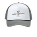 ADVOCATE HAT, a White/ Deep Smoke