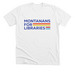 Montanans for Libraries, a Solid White Blend Premium Unisex Tee