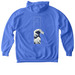 SO WILL I, a Flo Blue Comfort Colors Pullover Hoodie (back-view)