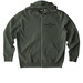 BSN 2026 (back design), a Khaki Green Stanley/Stella Unisex Cultivator 2.0 Zip Up Pullover Hoodie