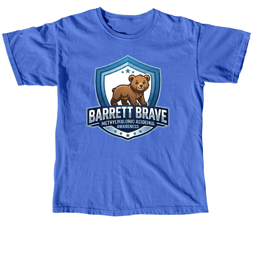 Barrett Brave, a Flo Blue Comfort Colors Unisex Tee