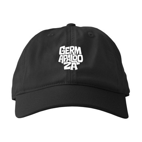 Germapalooza Hat, a Black Printed Eco Baseball Cap
