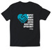 Respect T-Shirt, a Black Softstyle Cotton Tee