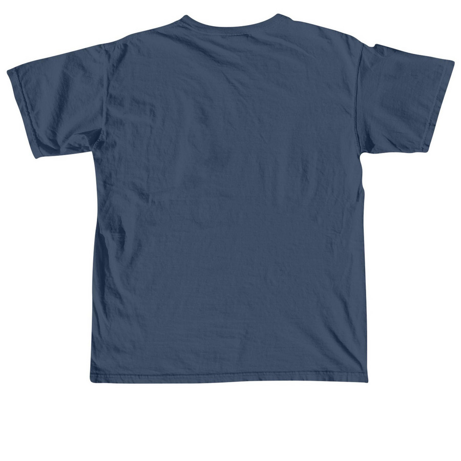 Emory Wesley Fellowship, a Midnight Comfort Colors Unisex Tee (back-view)