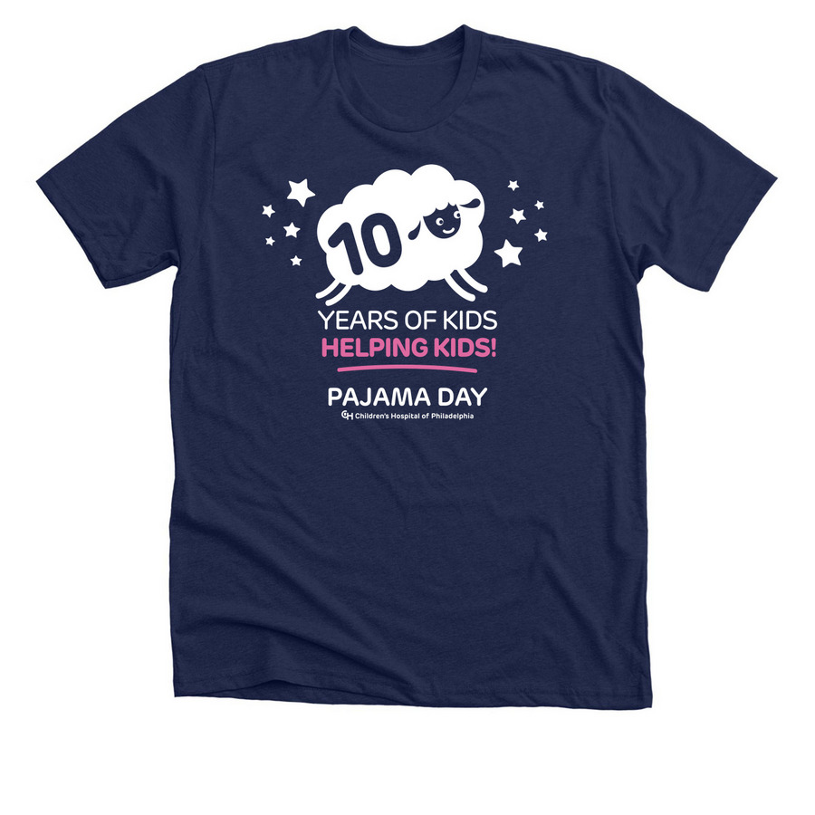 Pajama Day 2026, a Solid Navy Blend Premium Unisex Tee