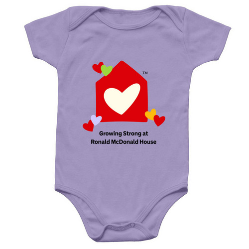 Infant Onesies, a Lavender Infant Onesie