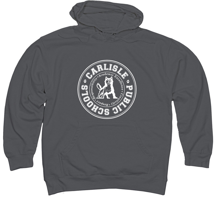 Adult Hoodie, a Charcoal Midweight Pullover Hoodie
