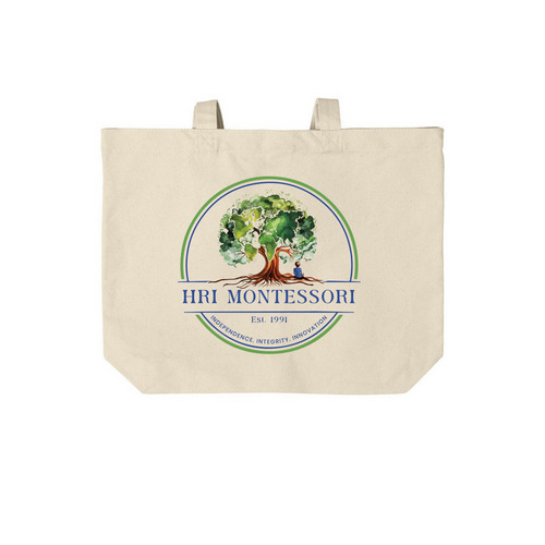 Cotton Canvas Tote Bag, a Natural Cotton Canvas Tote Bag