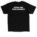 Steal me for a dance, a Black Classic Unisex Tee (back-view)
