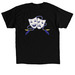 SHS Mask Logo, a Black Classic Unisex Tee (back-view)