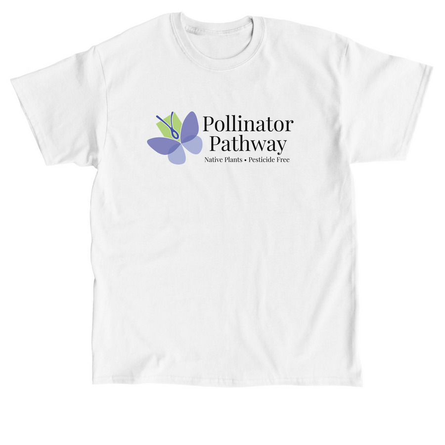 Pollinator Pathway basics, a White Classic Unisex Tee