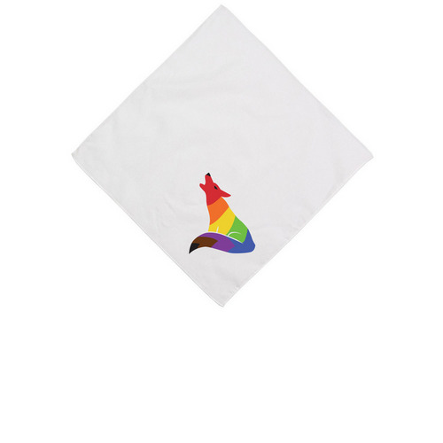 PACE Bandanas, a White Cotton Bandana