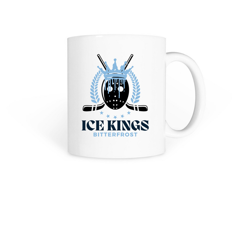 FaceOff Mug, a White Coffee Mug