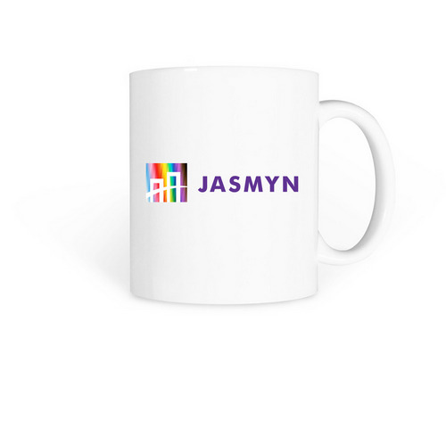 JASMYN, a White Coffee Mug