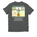 Getting back to our 'Roots', a Terrain Grey Allmade Organic Cotton Unisex Tee (back-view)