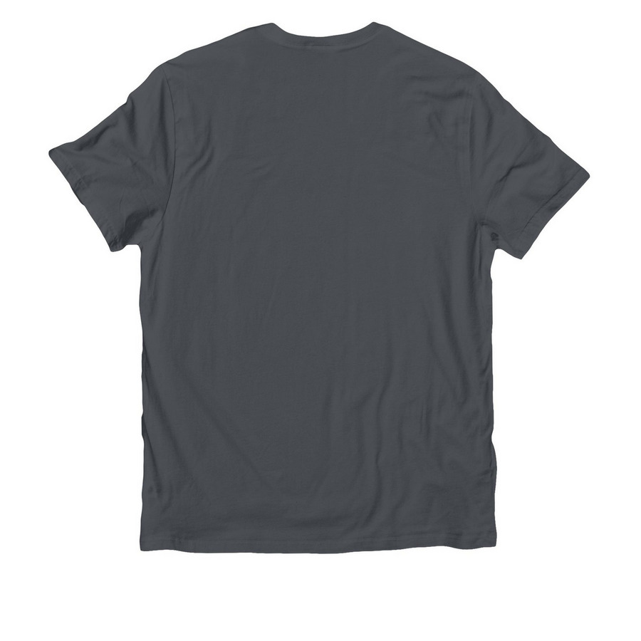 FDR Apparel - Light Logo, a Terrain Grey Allmade Organic Cotton Unisex Tee (back-view)