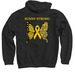 OG: Sunny Shines, a Black Pullover Hoodie (back-view)